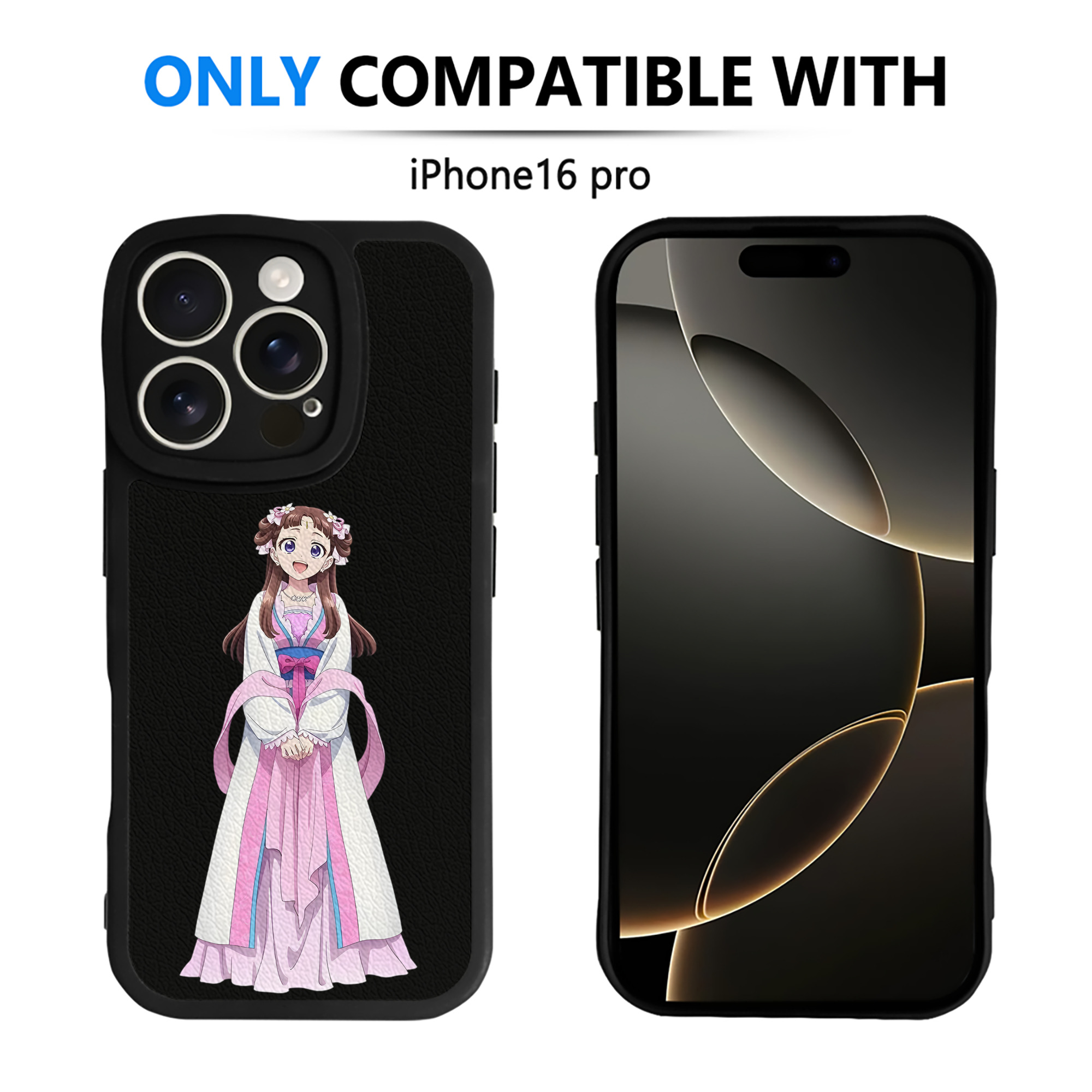薬屋のひとりごと The Apothecary Diaries 【iPhone 16シリーズ対応】シリコンスマホケース（レザー調） 材質：シリコン